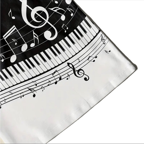 Men’s Musical Piano T-Shirt, XXL (44) - Picture 5 of 6